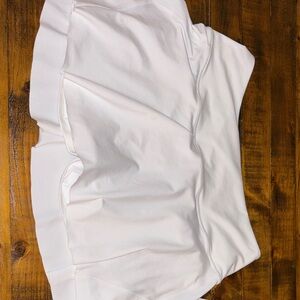 NWT Athleta Women's White Skort Size L